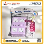 4 Ways Extension Socket With 3 Super-speed USB Slots