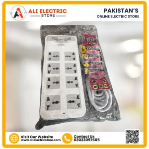 8 Ways Extension Socket